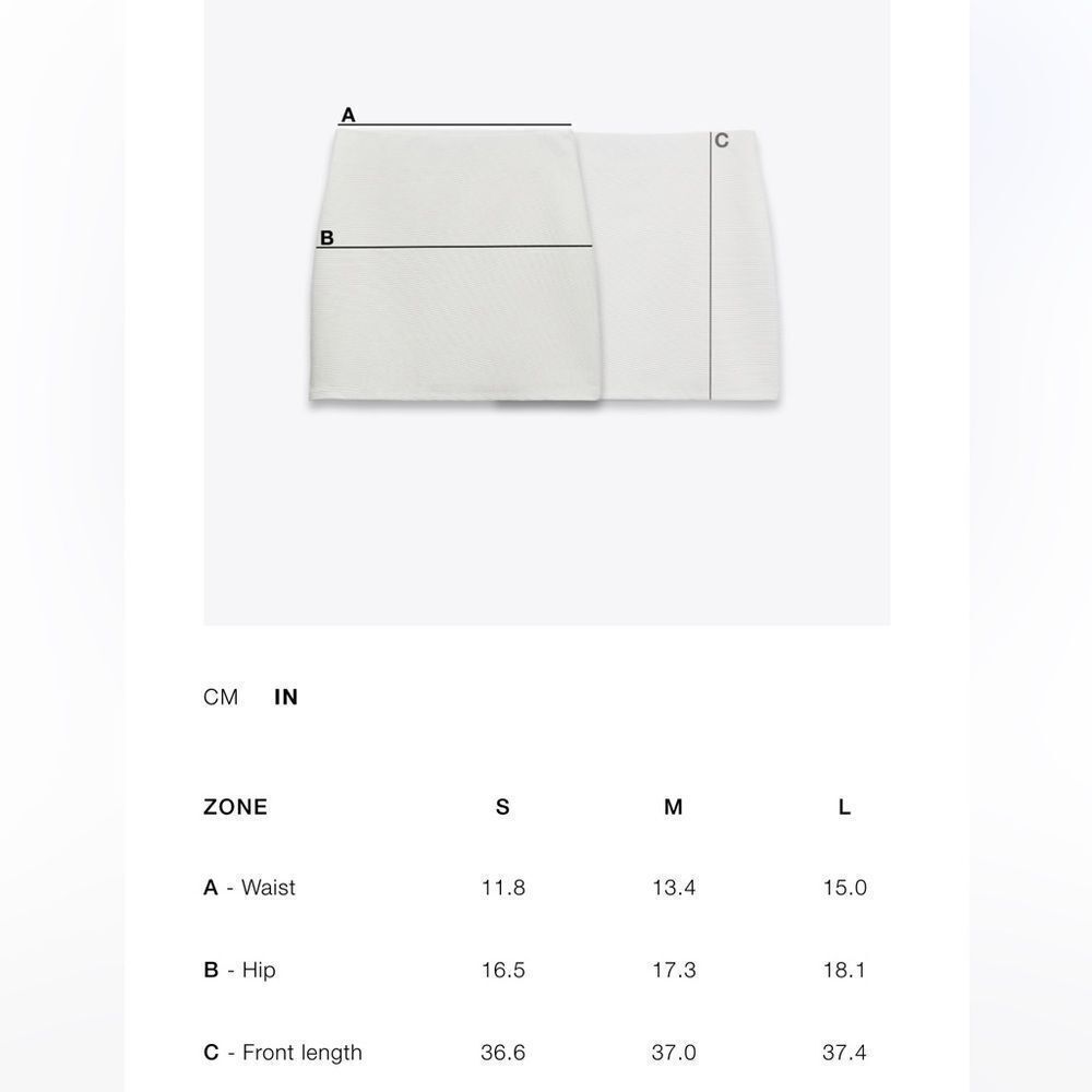 ZARA PRINTED TULLE RUFFLE SKIRT - Picture 9 of 9